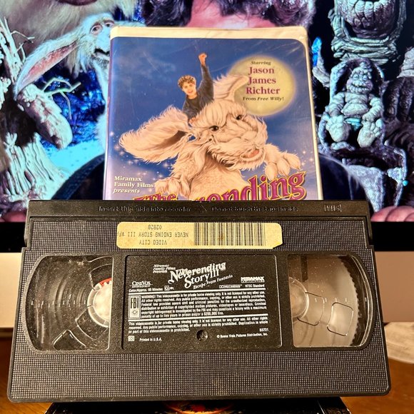 The Neverending Story III Escape from Fantasia (VHS, 1996) movie - Picture 3 of 3